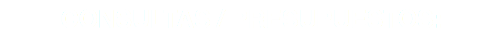 consultas / presupuestos: